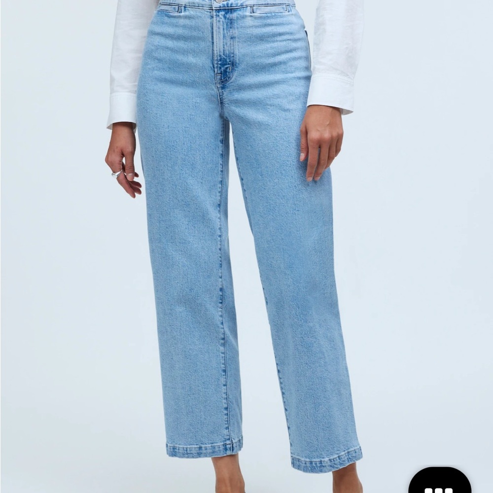 Madewell Emmett wide-leg crop